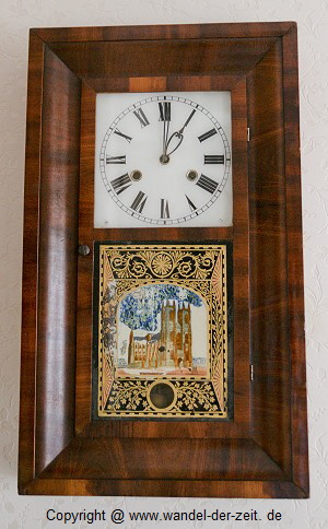 New Haven Brass Clock 010